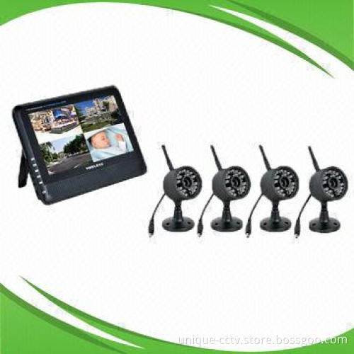 4CH Digital 7" LCD DVR Combo Kit